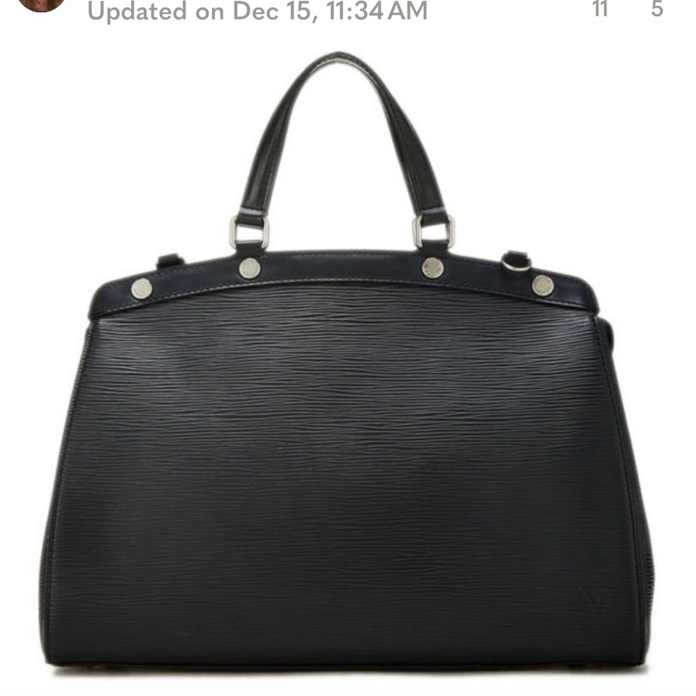 authentic  louie Vuitton top handle bag GM